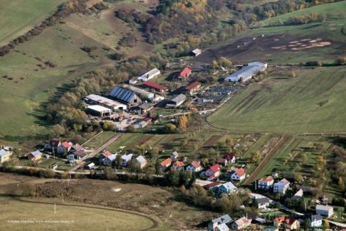 Letecký pohľad na&nbsp;obec Stránske - 7